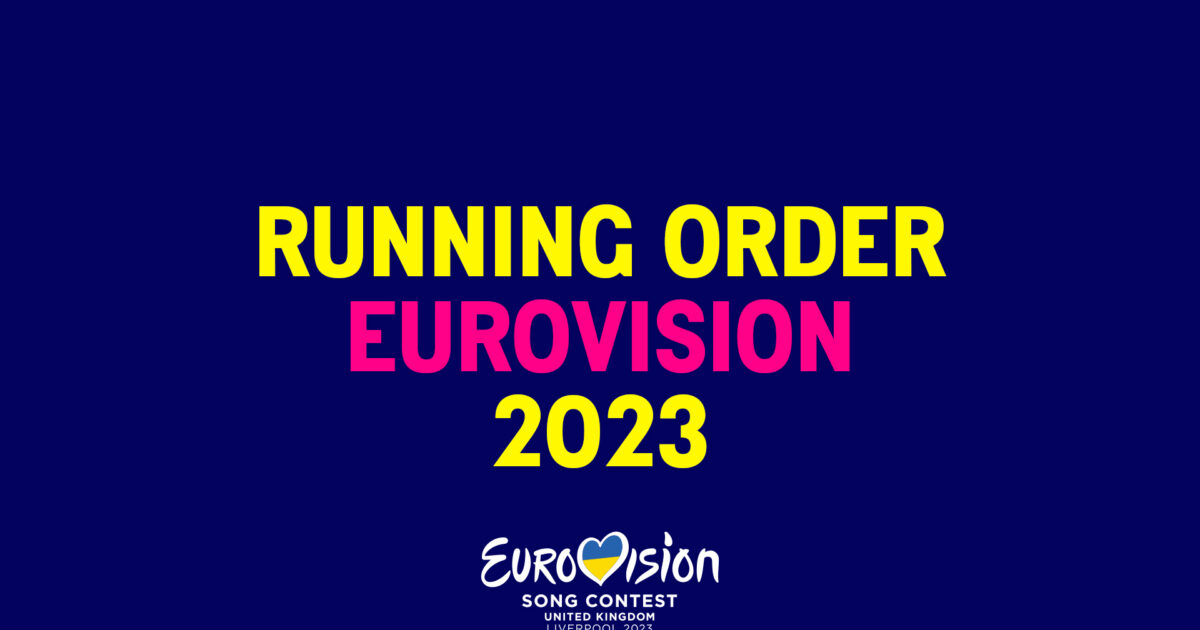 Cómo será el orden de actuación de las semifinales de Eurovisión 2023